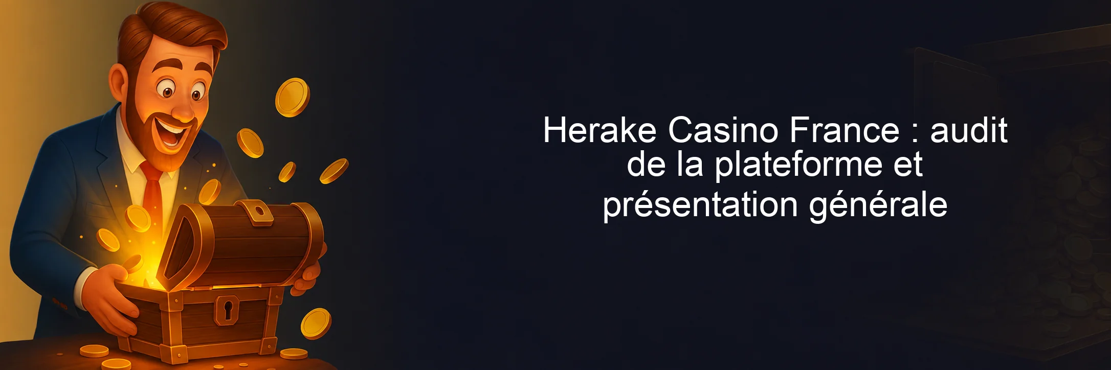 Herake Casino France : audit de la plateforme et présentation générale